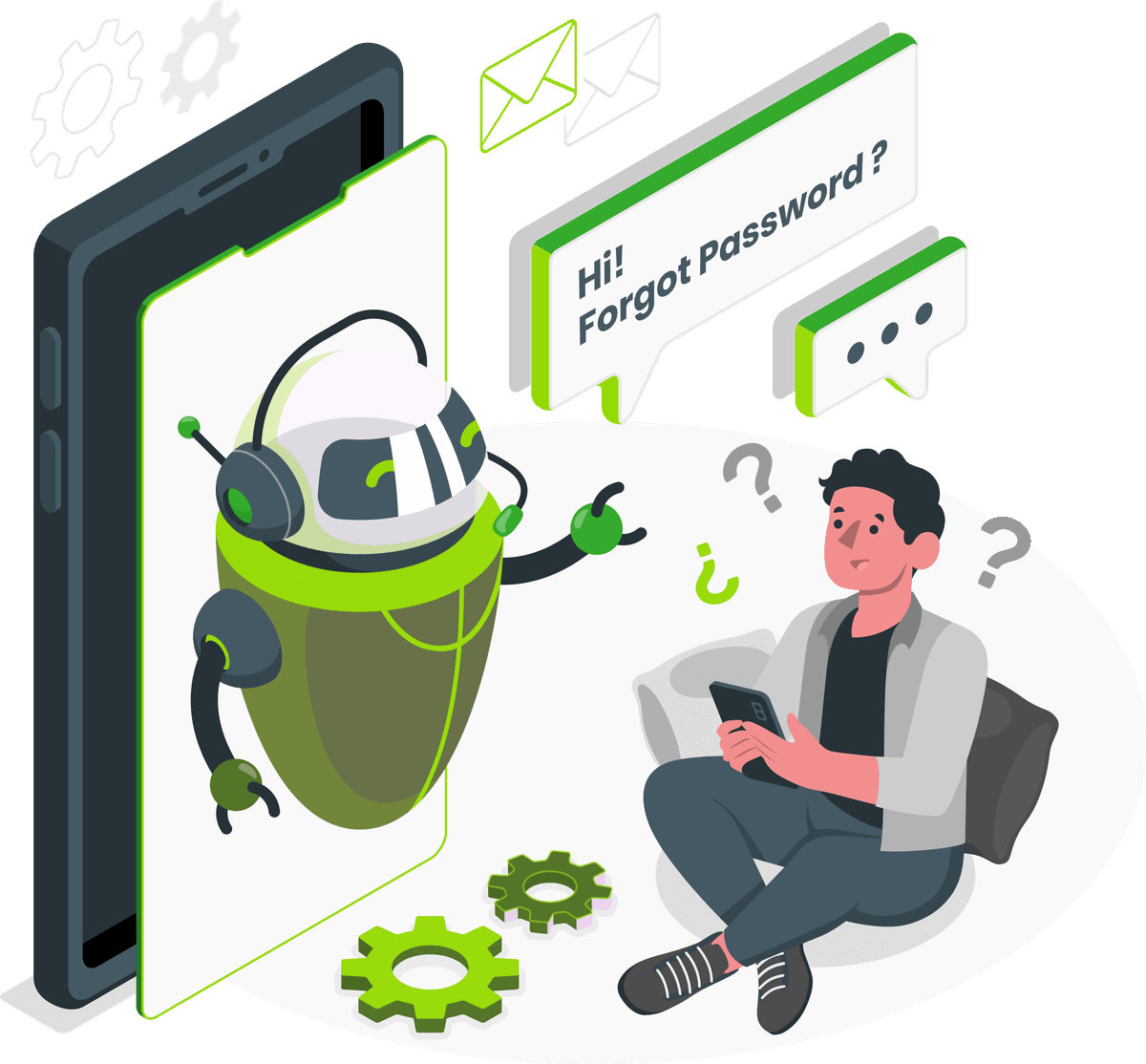 Forgot Password Illustration